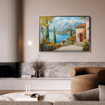 Landscape 298 Canvas Art 90 x 60 cm / Stretched on hidden frame