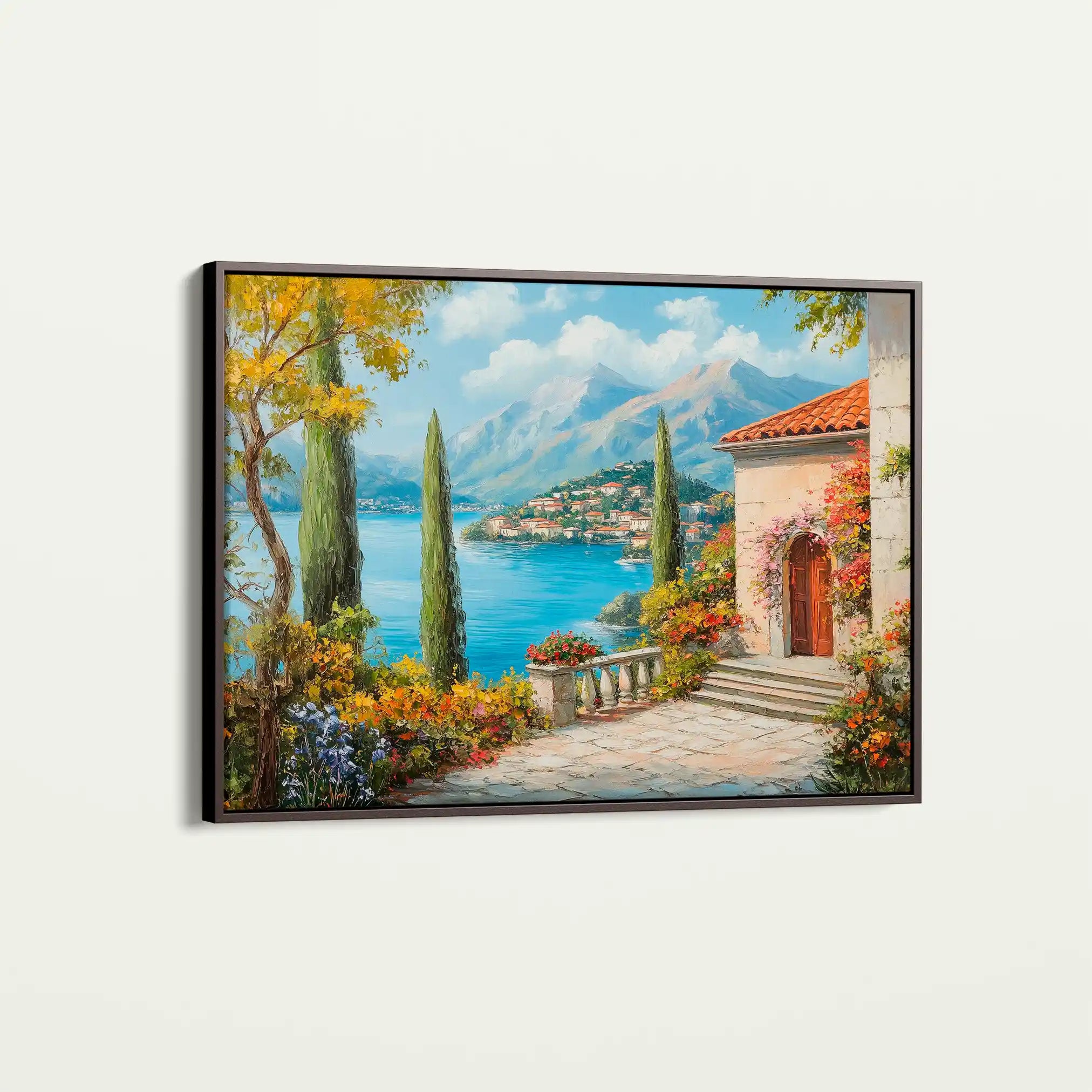 Landscape 298 Canvas Art 90 x 60 cm / Stretched on hidden frame