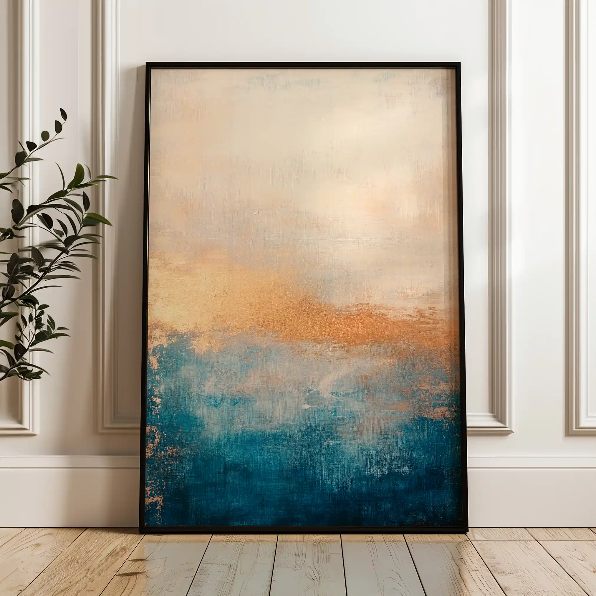 Abstract 299 Canvas Art 60 x 40 cm / Stretched on hidden frame
