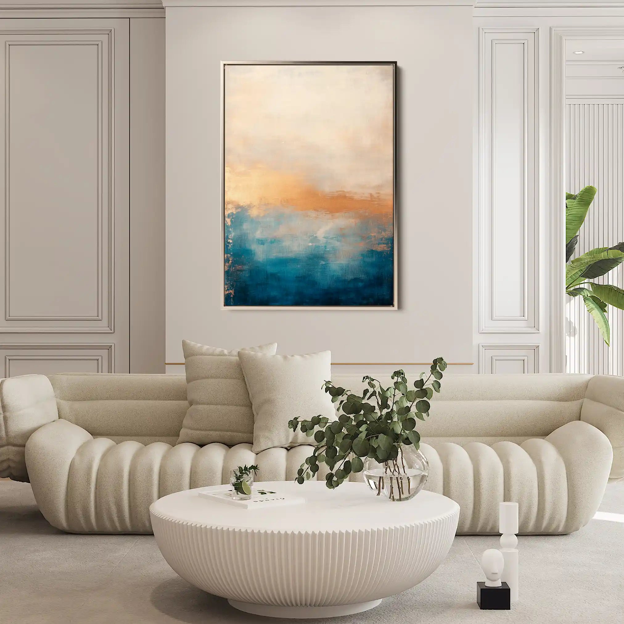 Abstract 299 Canvas Art 60 x 40 cm / Stretched on hidden frame