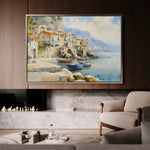 Landscape 299 Canvas Art 90 x 60 cm / Stretched on hidden frame