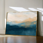 Abstract 300 Canvas Art 60 x 40 cm / Stretched on hidden frame