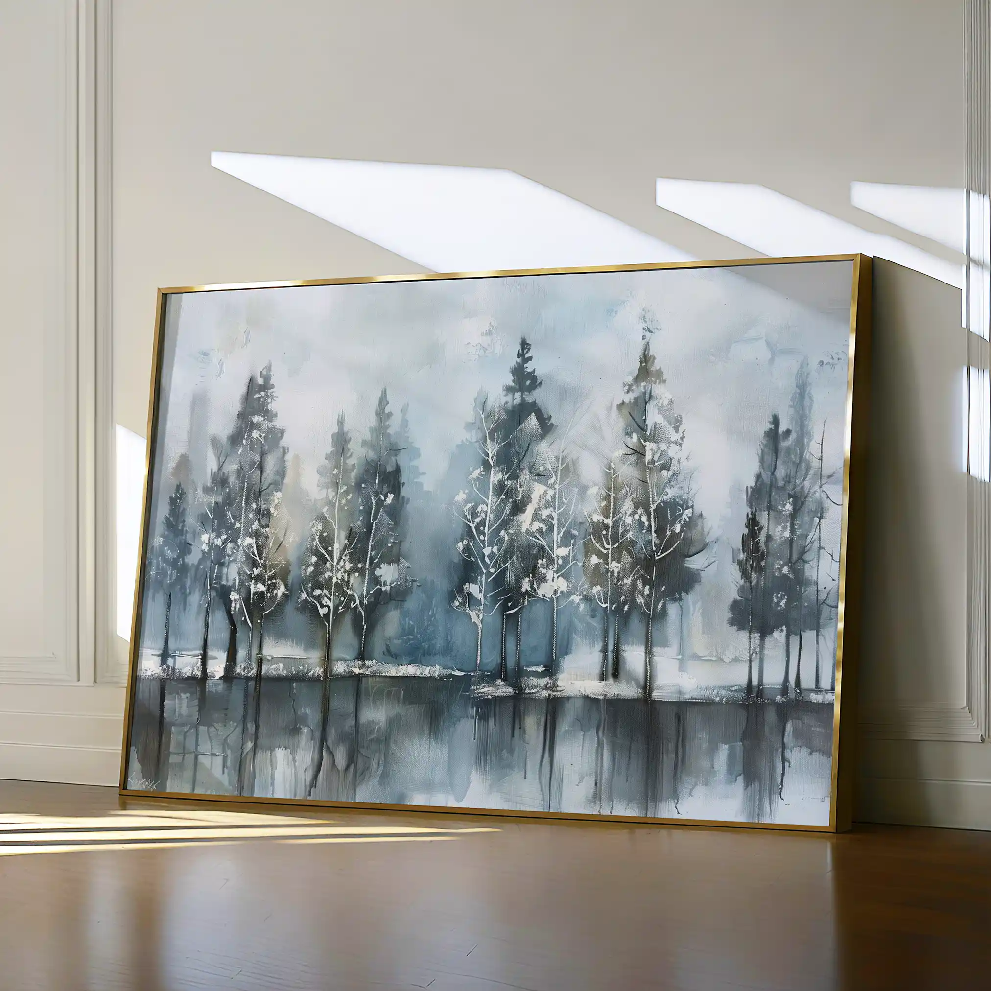 Floral Canvas Wall Art WAD300-F 90 x 60 cm / Stretched on hidden frame