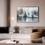 Floral Canvas Wall Art WAD301-F 90 x 60 cm / Stretched on hidden frame