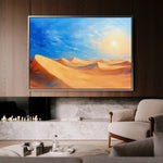Landscape 301 Canvas Art 90 x 60 cm / Stretched on hidden frame