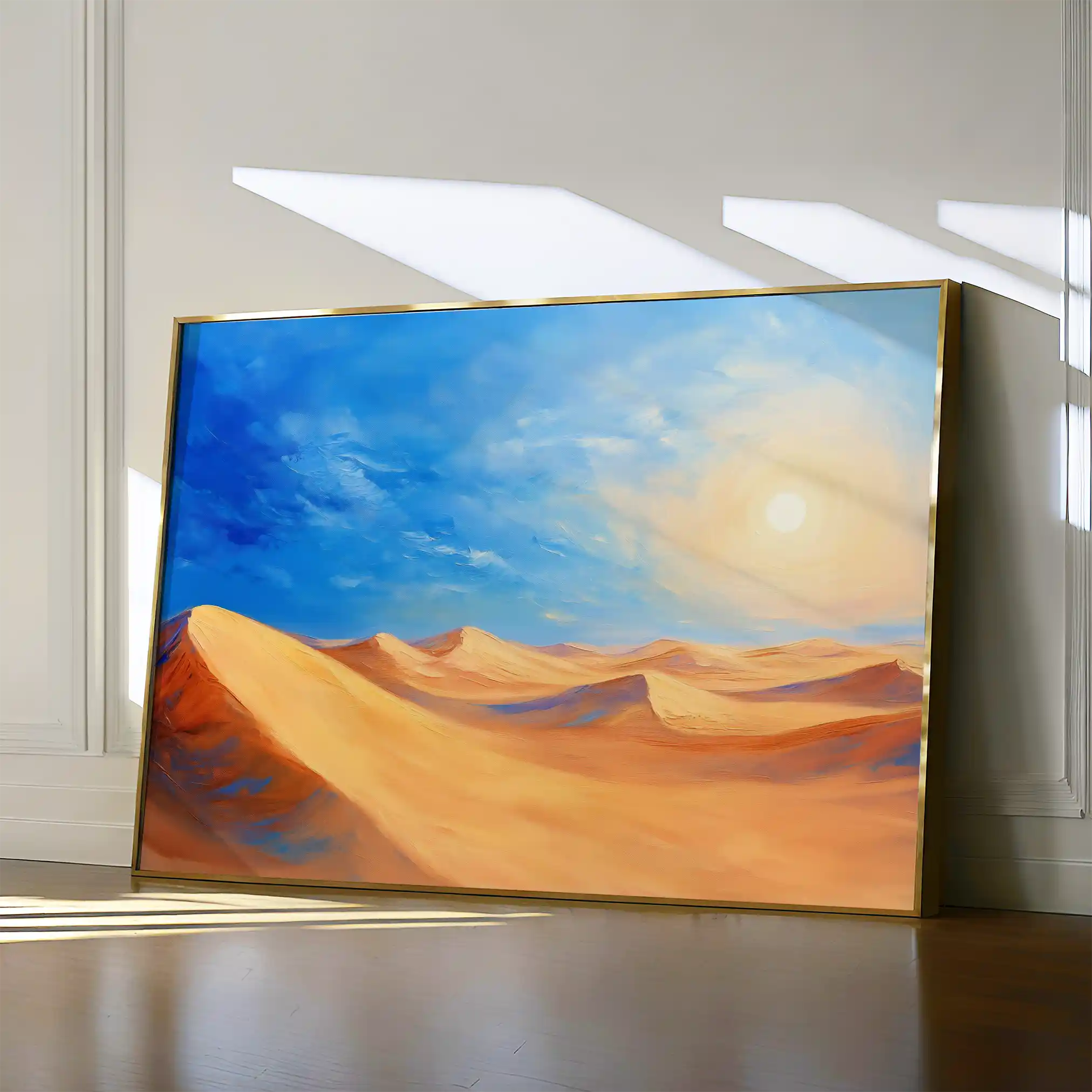Landscape 301 Canvas Art 90 x 60 cm / Stretched on hidden frame