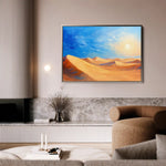 Landscape 301 Canvas Art 90 x 60 cm / Stretched on hidden frame