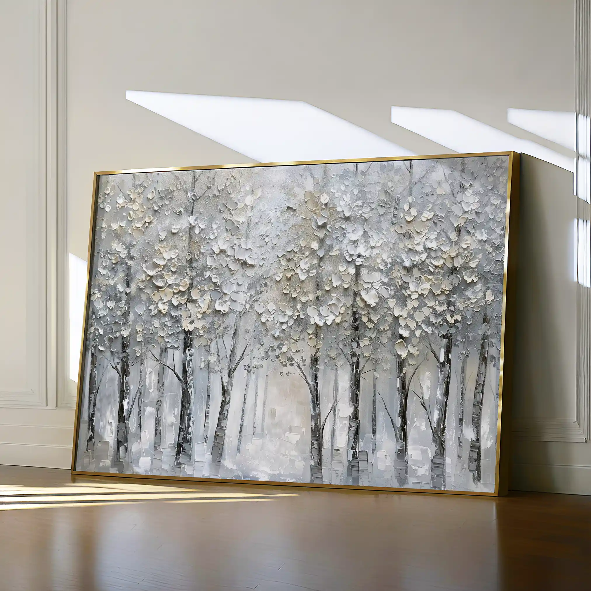 Floral Canvas Wall Art WAD302-F 90 x 60 cm / Stretched on hidden frame