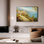 Landscape 302 Canvas Art 90 x 60 cm / Stretched on hidden frame