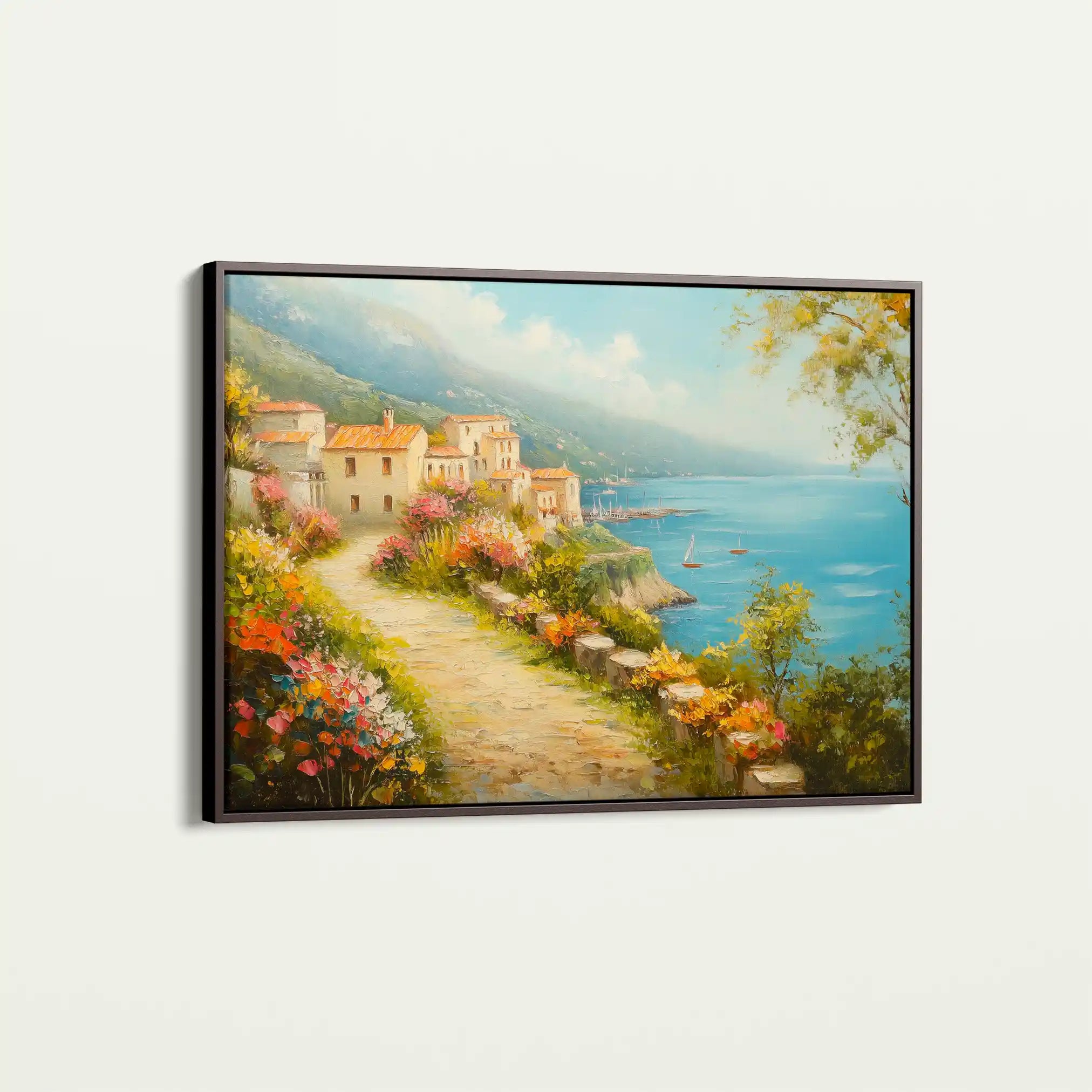 Landscape 302 Canvas Art 90 x 60 cm / Stretched on hidden frame