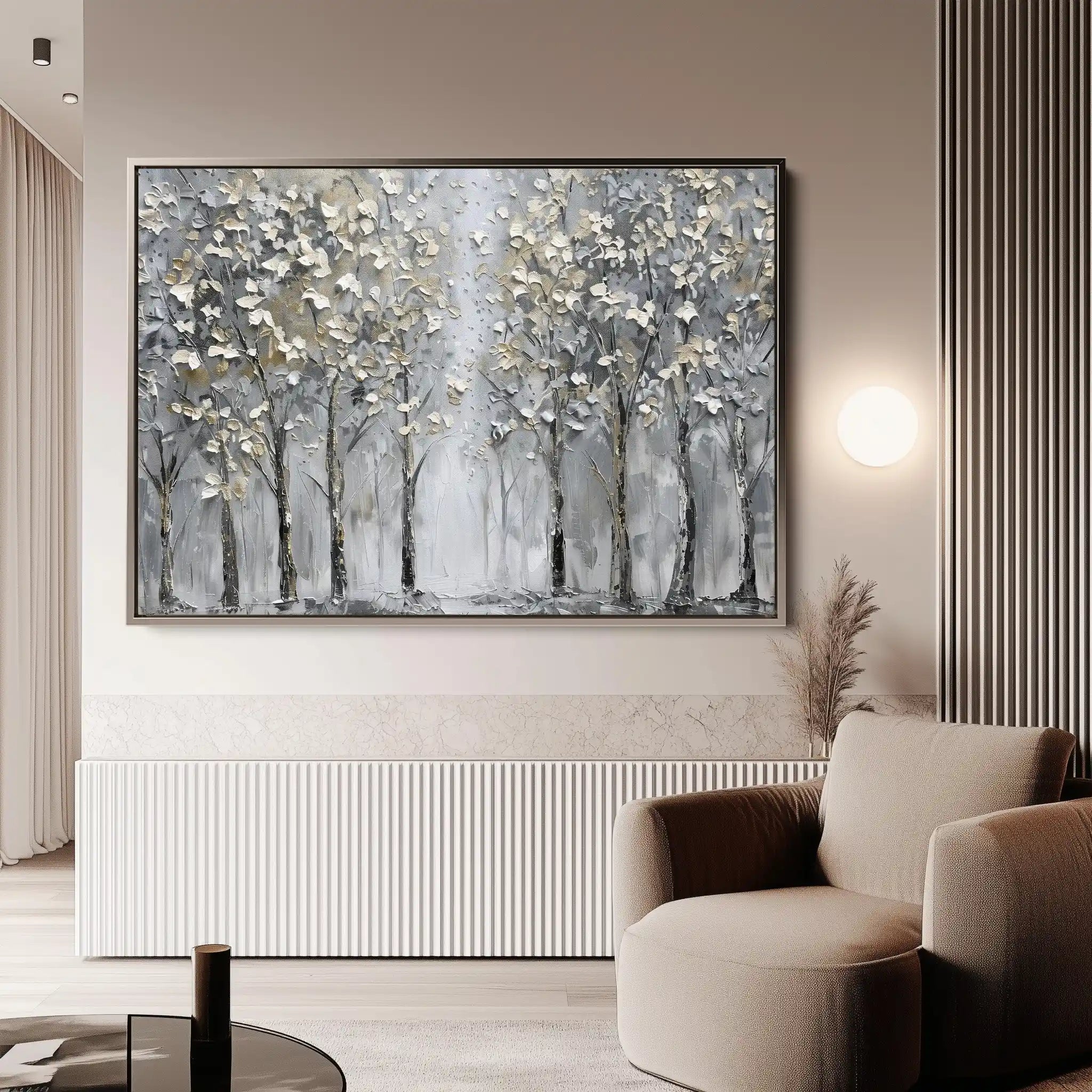 Floral Canvas Wall Art WAD303-F 90 x 60 cm / Stretched on hidden frame