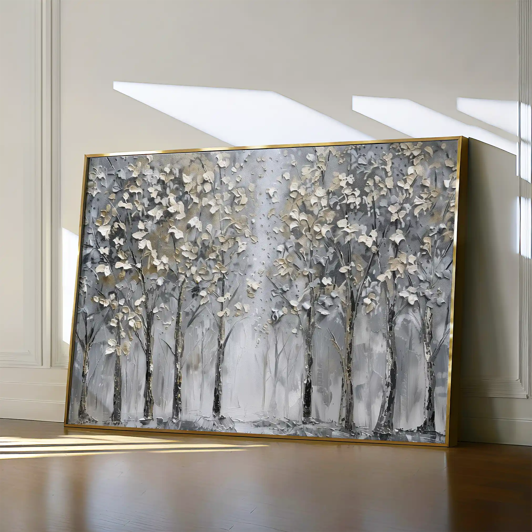 Floral Canvas Wall Art WAD303-F 90 x 60 cm / Stretched on hidden frame