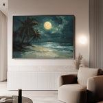 Landscape 303 Canvas Art 90 x 60 cm / Stretched on hidden frame