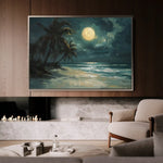 Landscape 303 Canvas Art 90 x 60 cm / Stretched on hidden frame