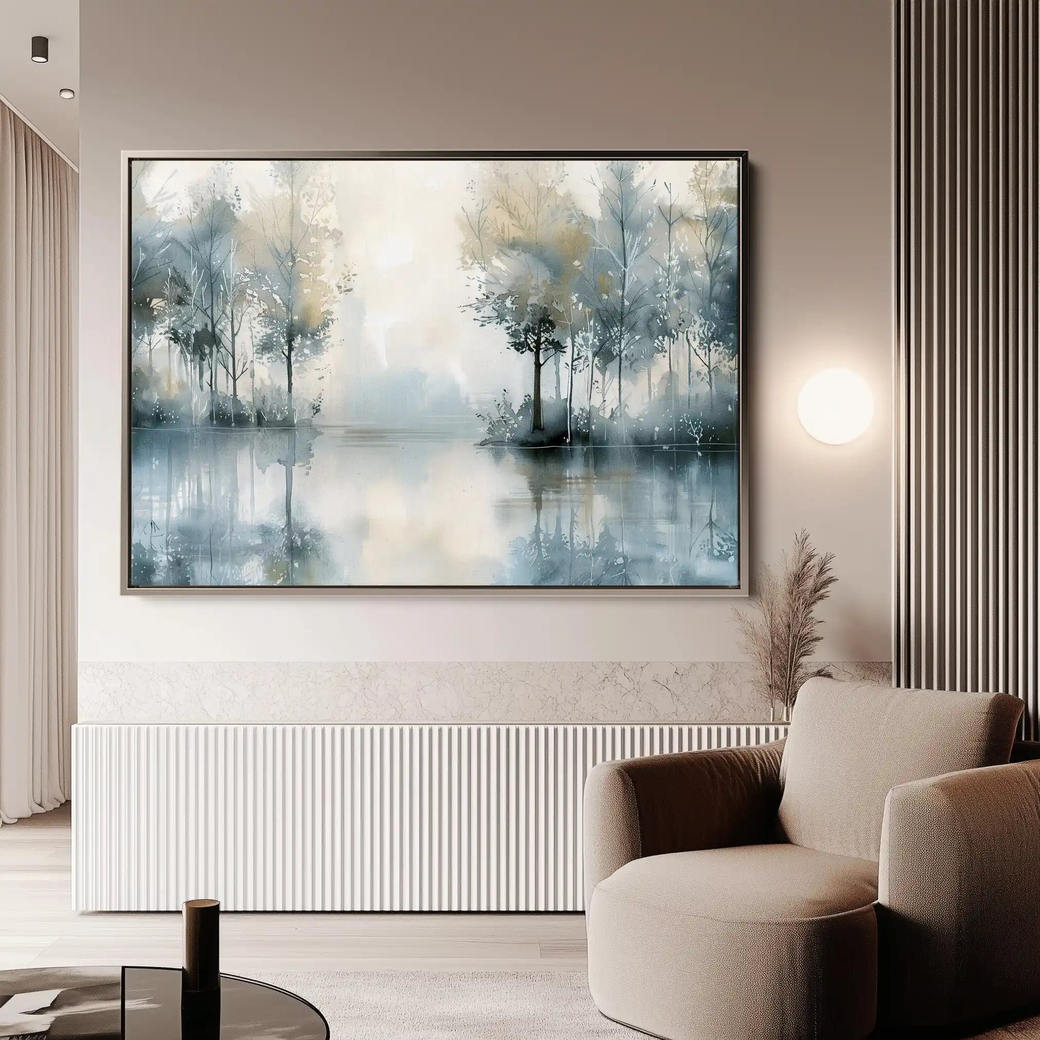 Floral Canvas Wall Art WAD304-F 90 x 60 cm / Stretched on hidden frame