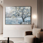 Floral Canvas Wall Art WAD306-F 90 x 60 cm / Stretched on hidden frame