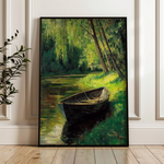 Landscape 307 Canvas Art 90 x 60 cm / Stretched on hidden frame