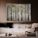 Floral Canvas Wall Art WAD308-F 90 x 60 cm / Stretched on hidden frame