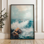 Landscape 311 Canvas Art 90 x 60 cm / Stretched on hidden frame