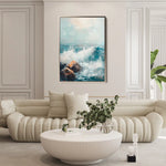 Landscape 311 Canvas Art 90 x 60 cm / Stretched on hidden frame
