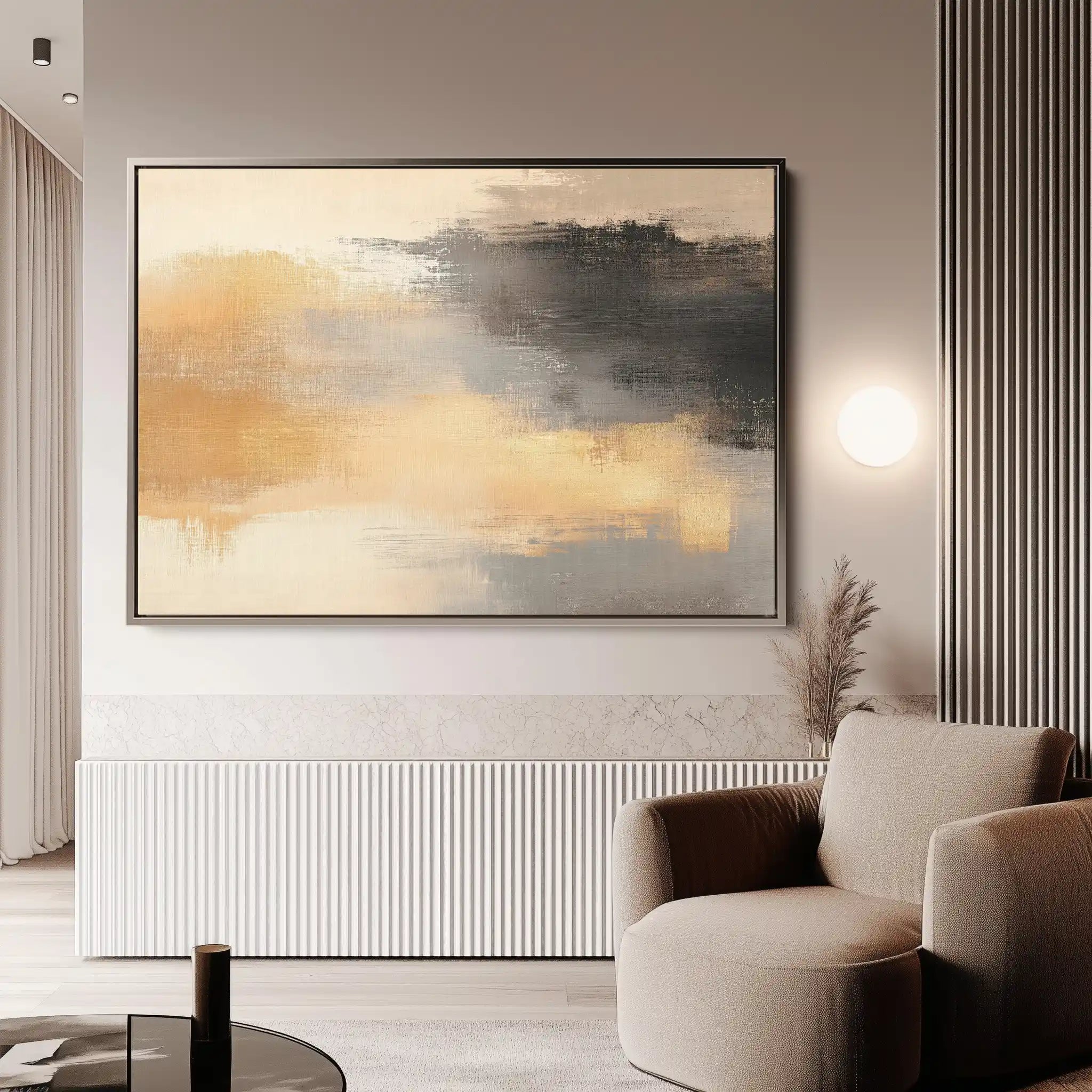 Abstract 312 Canvas Art 60 x 40 cm / Stretched on hidden frame