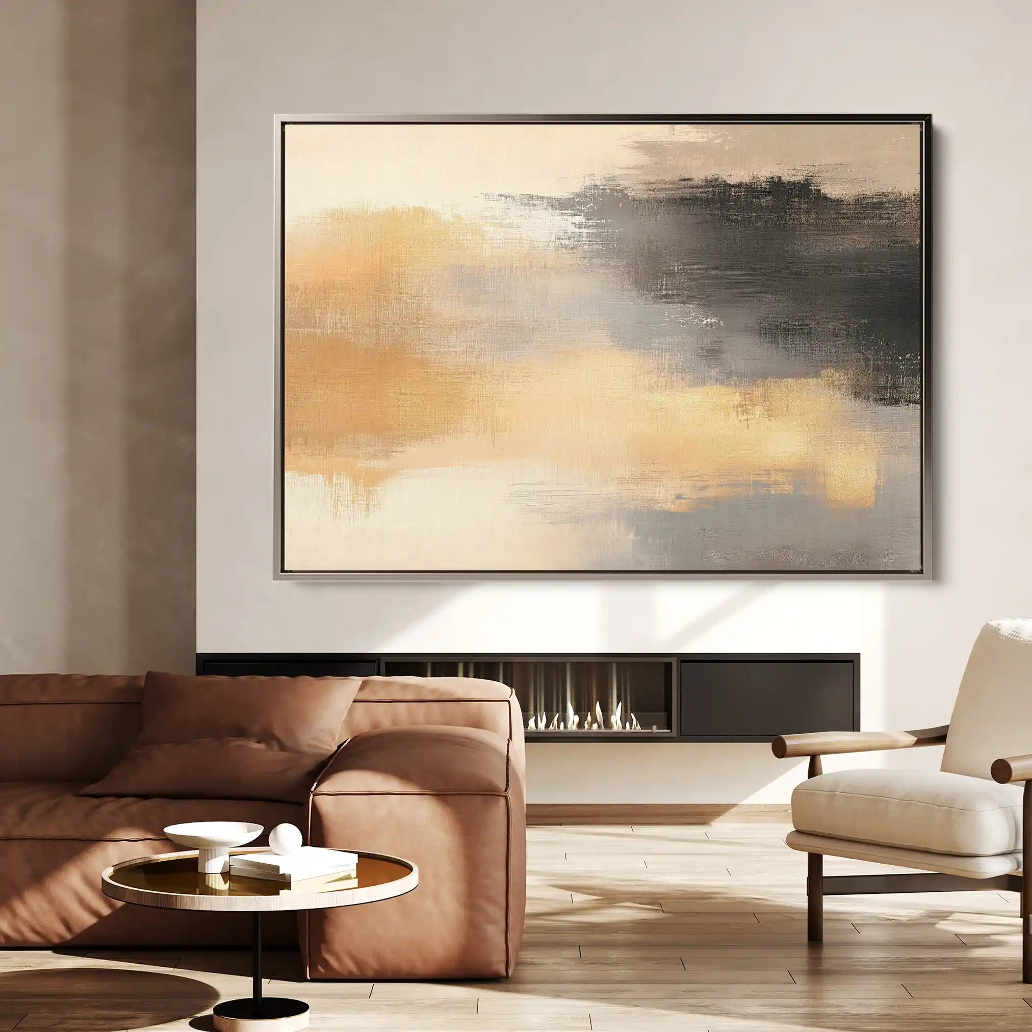 Abstract 312 Canvas Art 60 x 40 cm / Stretched on hidden frame
