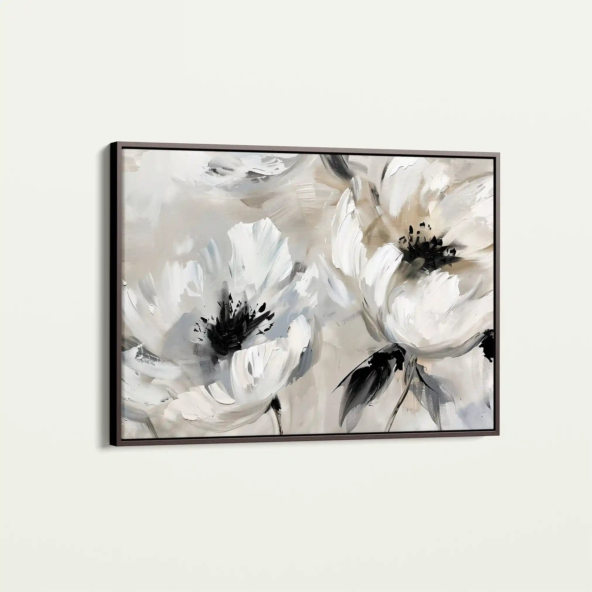 Floral Canvas Wall Art WAD312-F 90 x 60 cm / Stretched on hidden frame