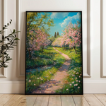 Landscape 312 Canvas Art 90 x 60 cm / Stretched on hidden frame