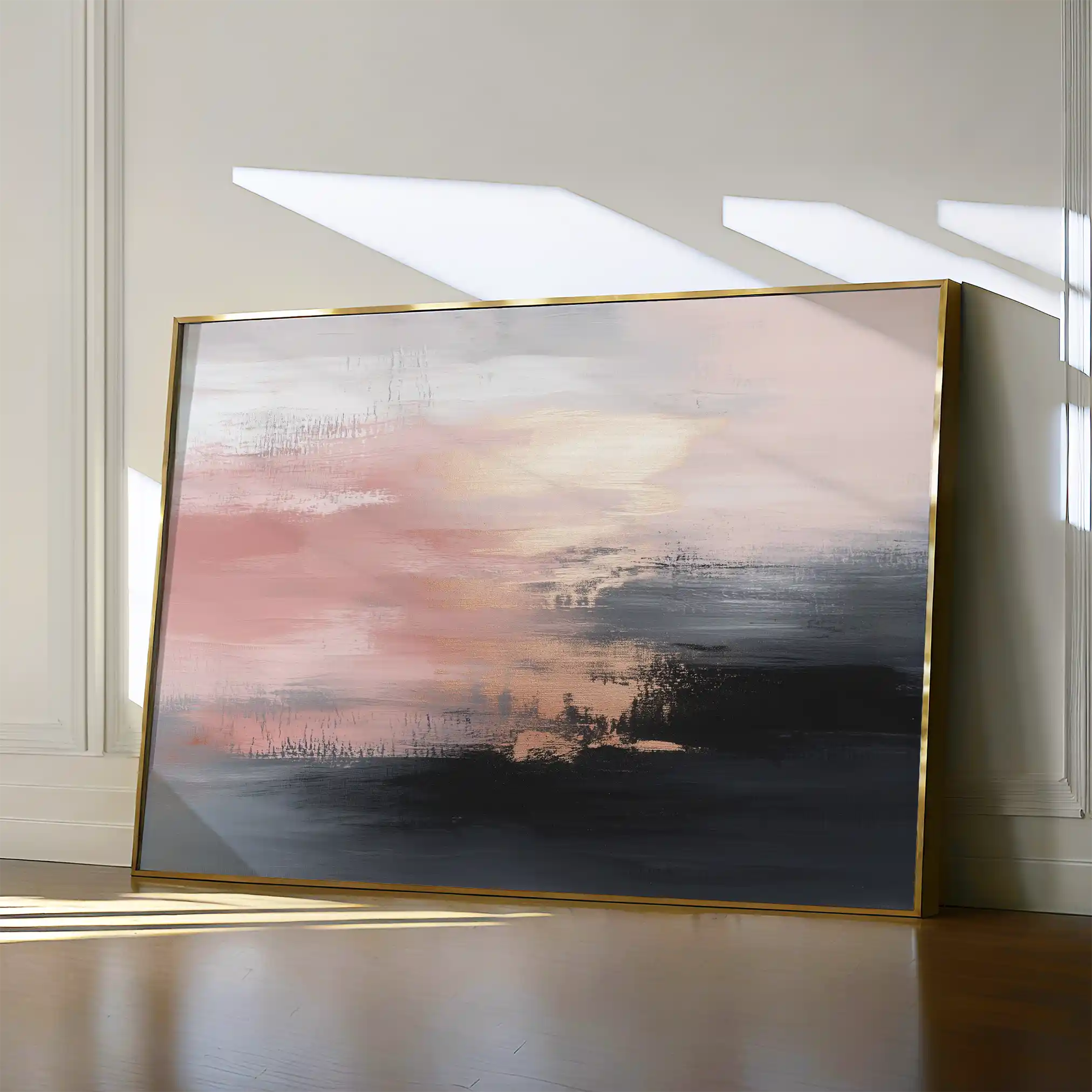 Abstract 313 Canvas Art 60 x 40 cm / Stretched on hidden frame