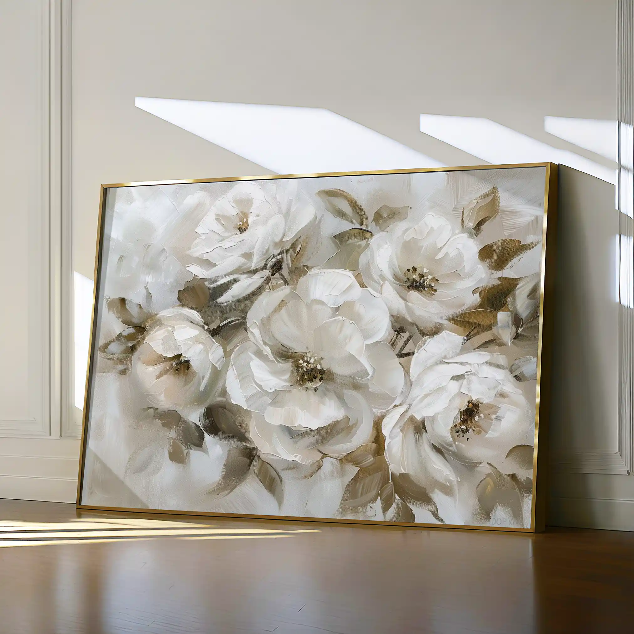 Floral Canvas Wall Art WAD313-F 90 x 60 cm / Stretched on hidden frame