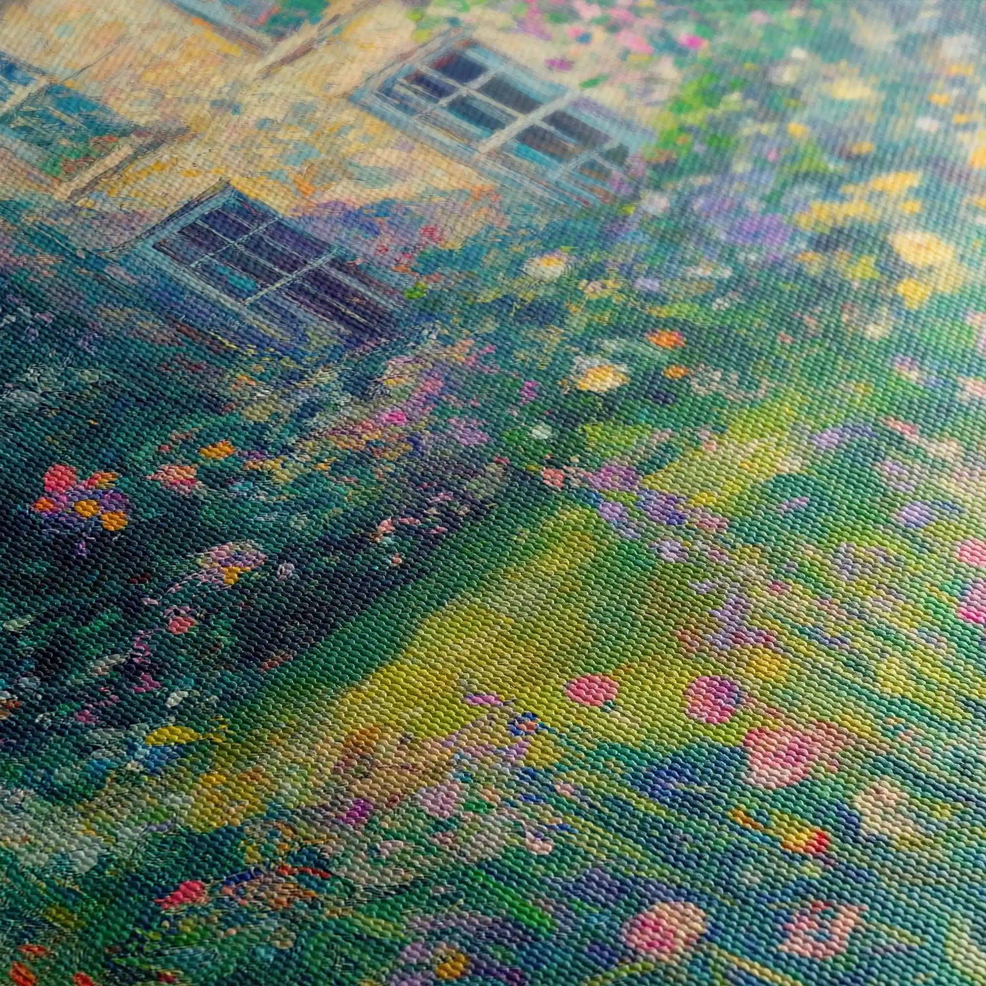 Landscape 313 Canvas Art 90 x 60 cm / Stretched on hidden frame