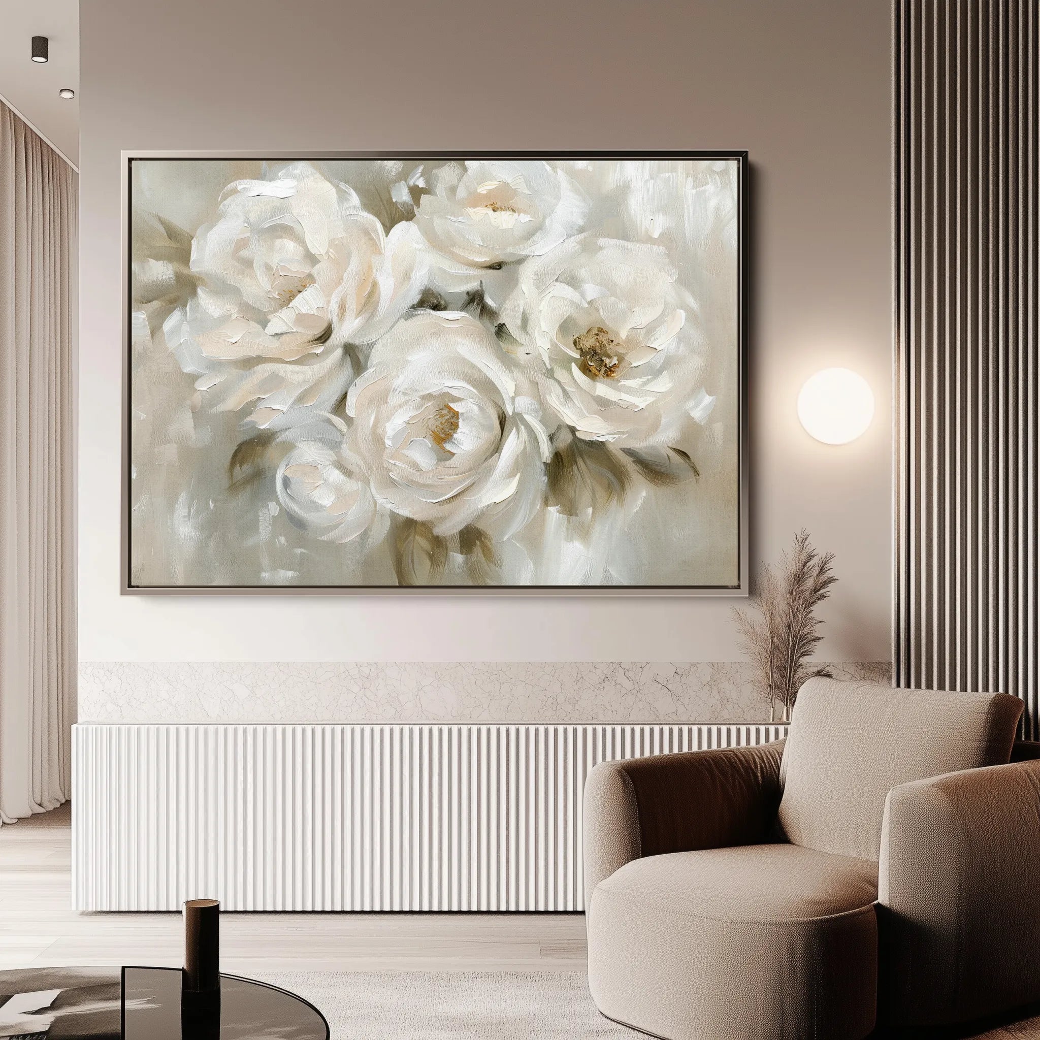 Floral Canvas Wall Art WAD314-F 90 x 60 cm / Stretched on hidden frame