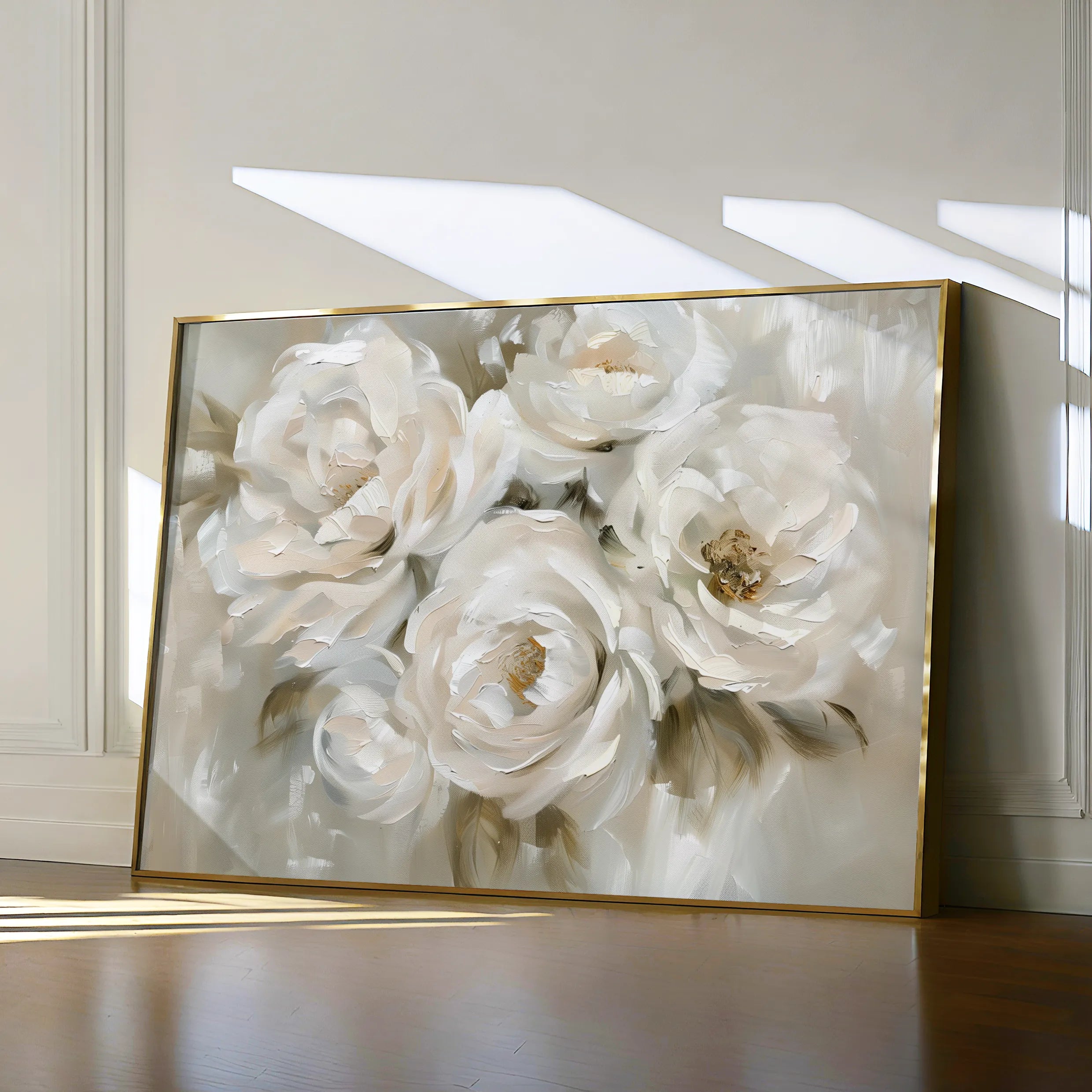 Floral Canvas Wall Art WAD314-F 90 x 60 cm / Stretched on hidden frame
