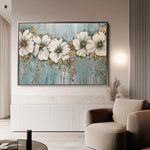Floral Canvas Wall Art WAD315-F 90 x 60 cm / Stretched on hidden frame