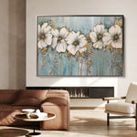 Floral Canvas Wall Art WAD315-F 90 x 60 cm / Stretched on hidden frame