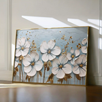 Floral Canvas Wall Art WAD316-F 90 x 60 cm / Stretched on hidden frame