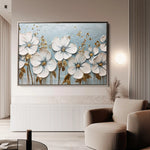 Floral Canvas Wall Art WAD316-F 90 x 60 cm / Stretched on hidden frame