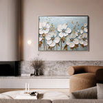 Floral Canvas Wall Art WAD316-F 90 x 60 cm / Stretched on hidden frame