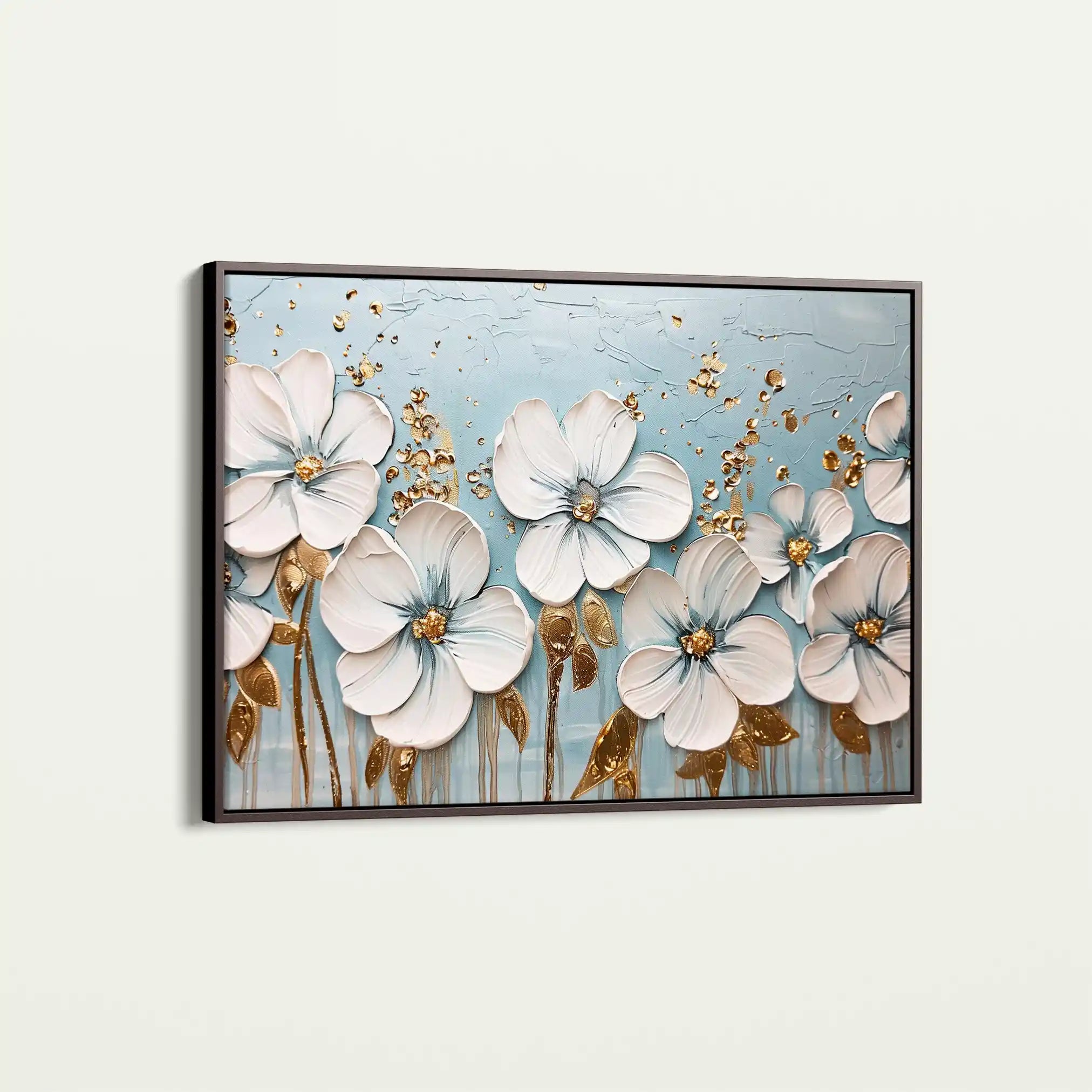 Floral Canvas Wall Art WAD316-F 90 x 60 cm / Stretched on hidden frame