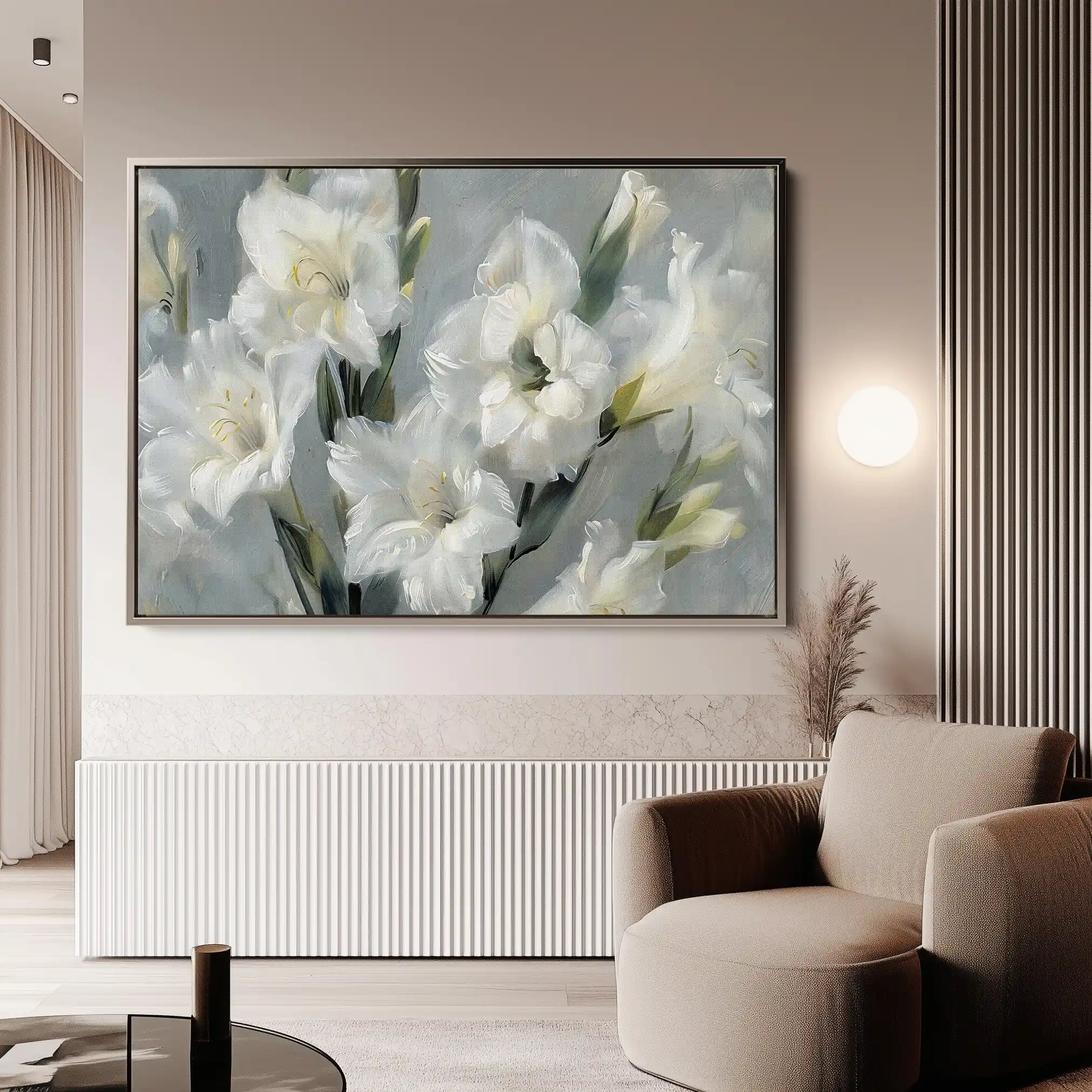Floral Canvas Wall Art WAD317-F 90 x 60 cm / Stretched on hidden frame