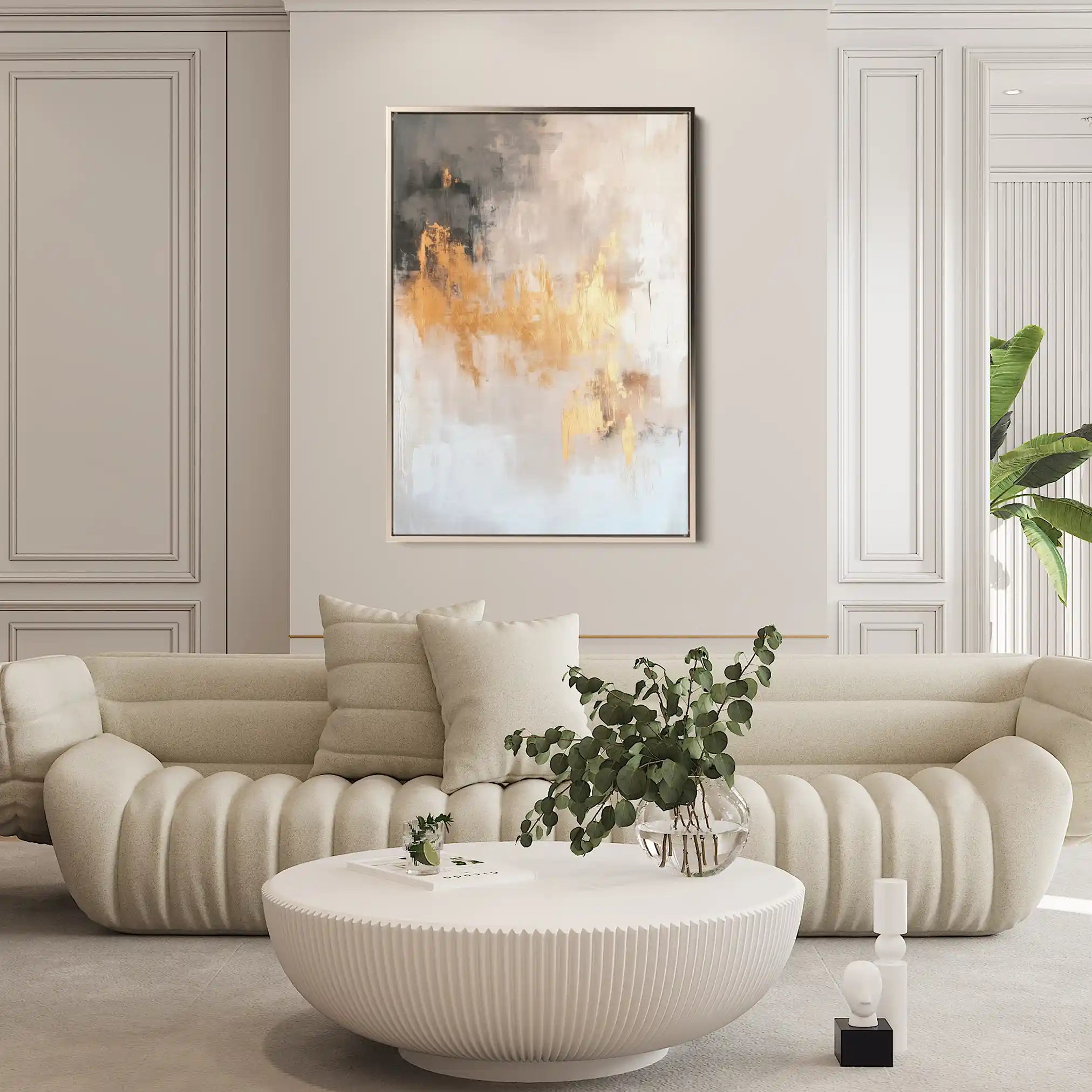 Abstract 318 Canvas Art 60 x 40 cm / Stretched on hidden frame