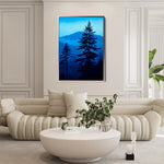 Landscape 318 Canvas Art 90 x 60 cm / Stretched on hidden frame