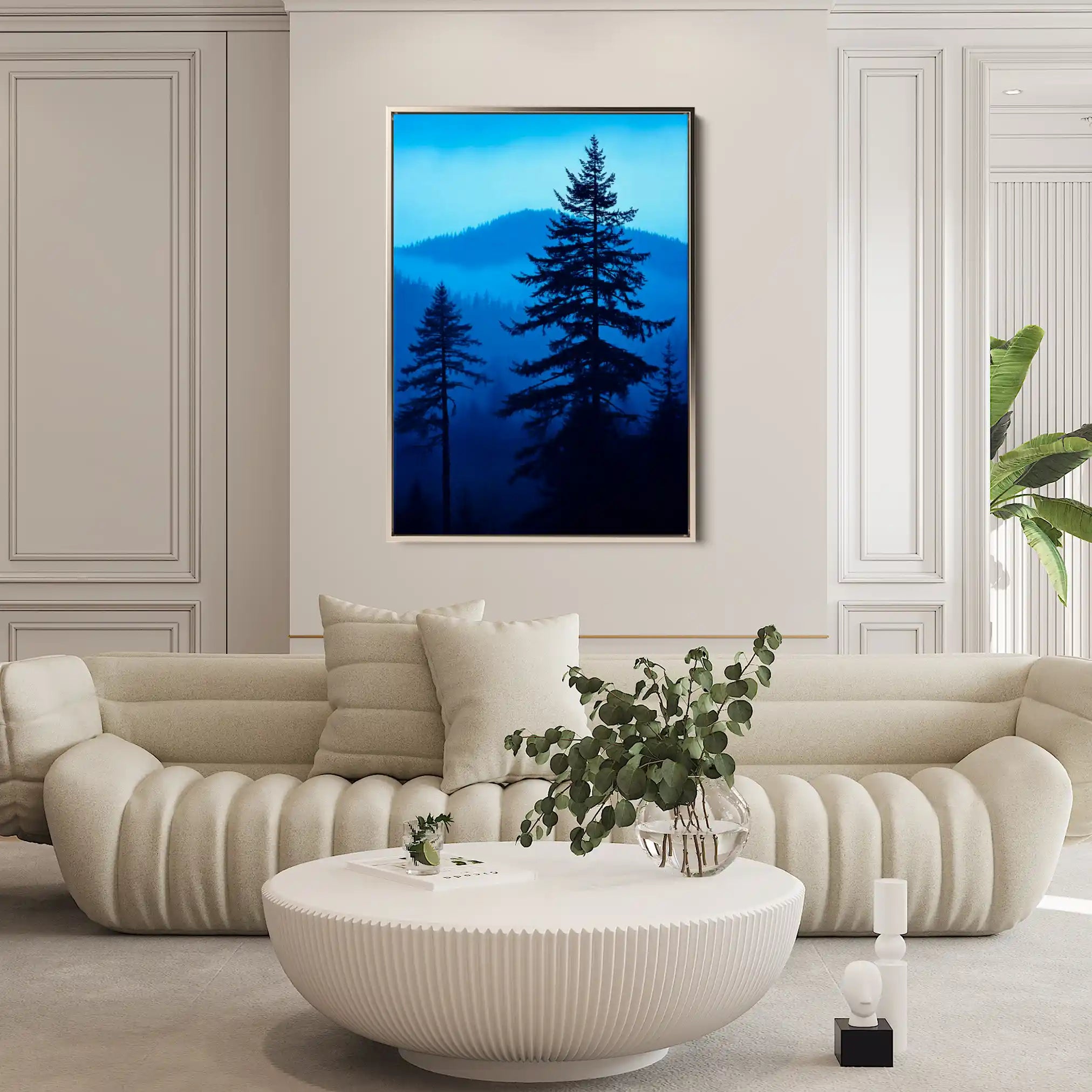 Landscape 318 Canvas Art 90 x 60 cm / Stretched on hidden frame