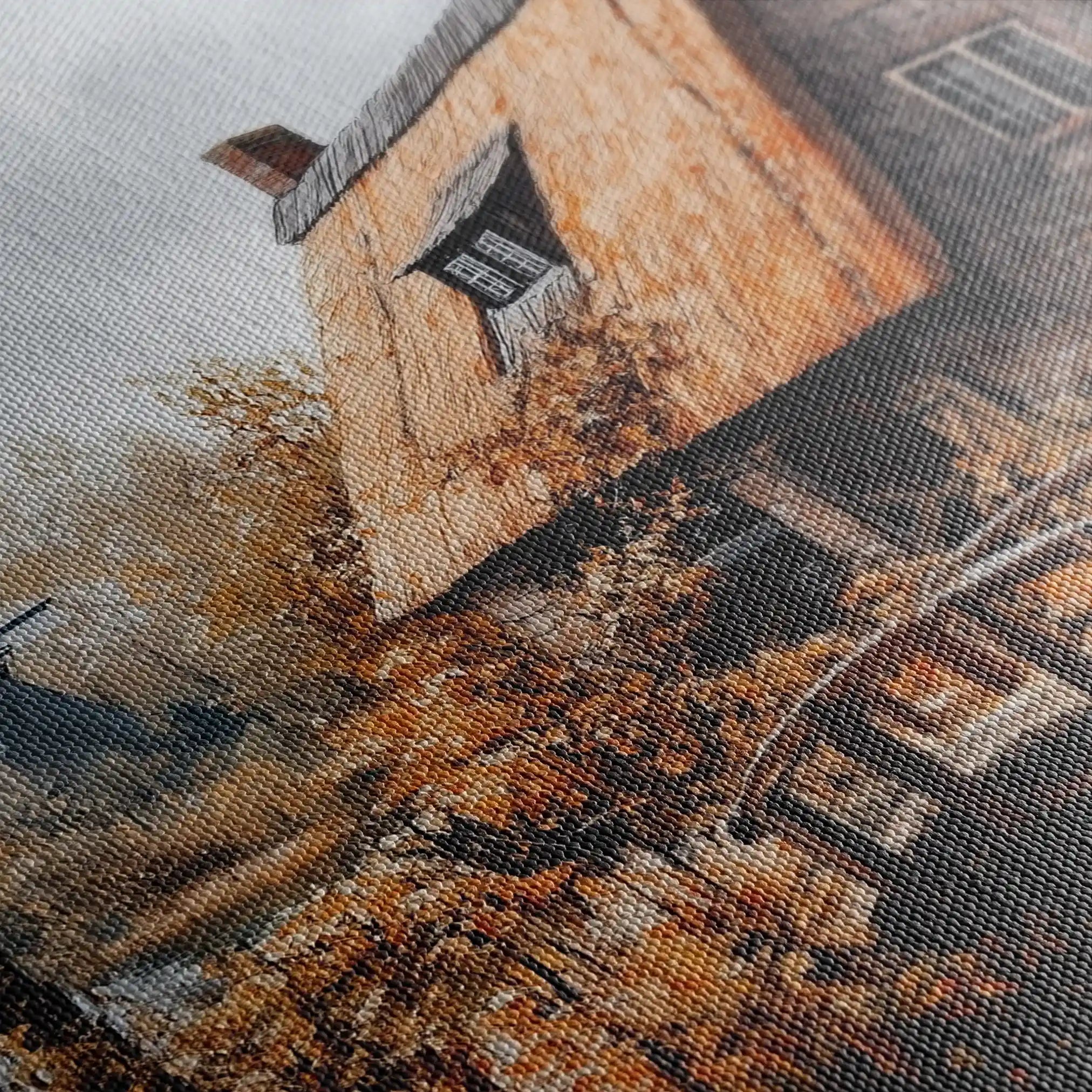 Landscape 319 Canvas Art 90 x 60 cm / Stretched on hidden frame