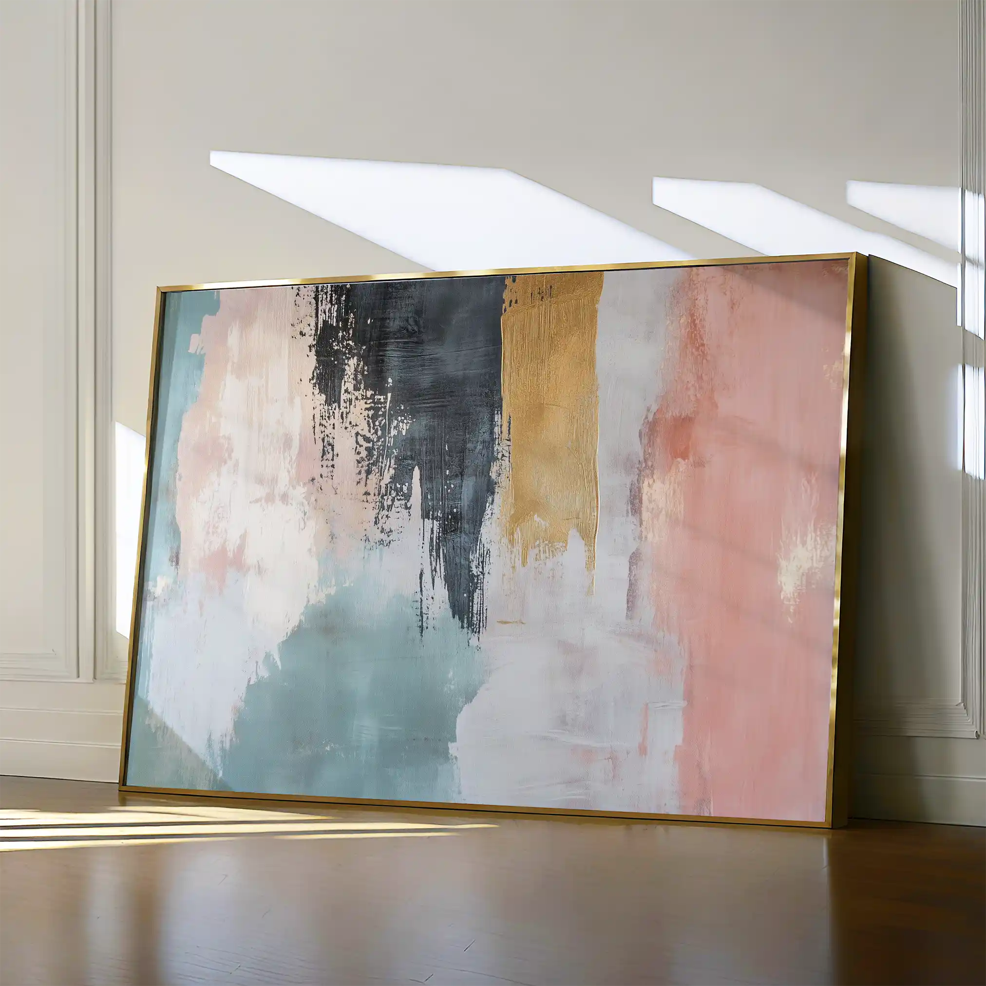 Abstract 320 Canvas Art 60 x 40 cm / Stretched on hidden frame