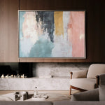 Abstract 320 Canvas Art 60 x 40 cm / Stretched on hidden frame