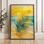 Landscape 320 Canvas Art 90 x 60 cm / Stretched on hidden frame