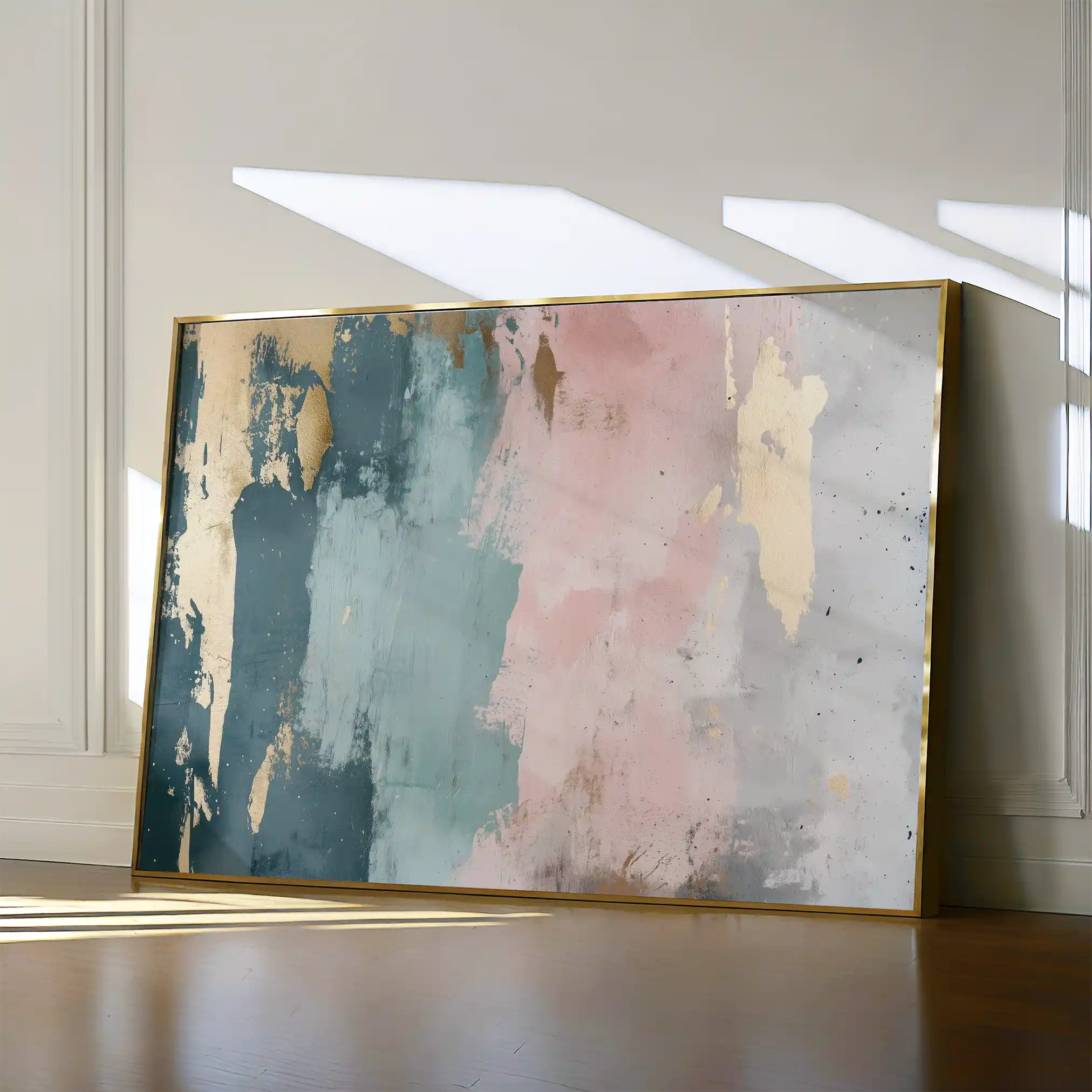 Abstract 321 Canvas Art 60 x 40 cm / Stretched on hidden frame