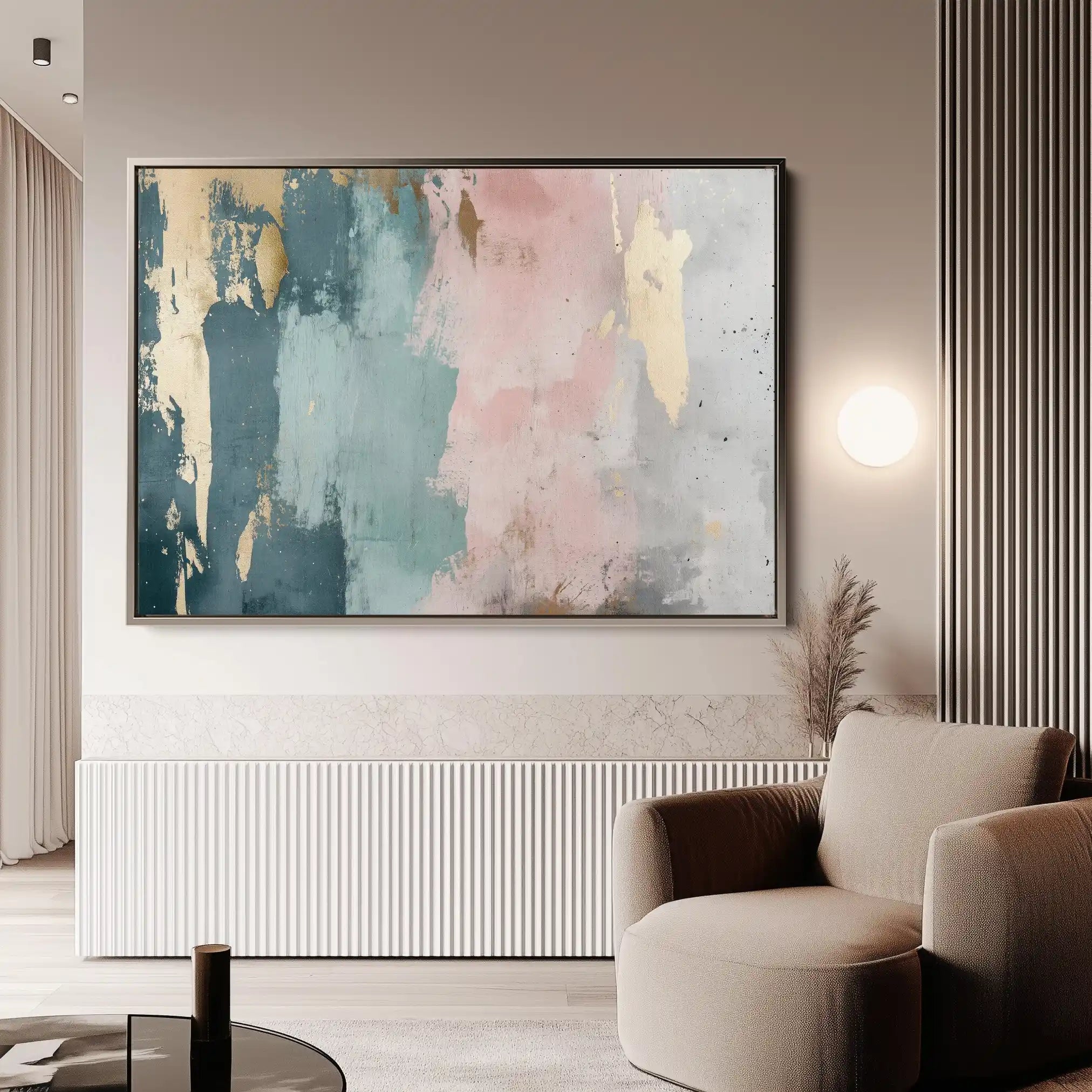 Abstract 321 Canvas Art 60 x 40 cm / Stretched on hidden frame