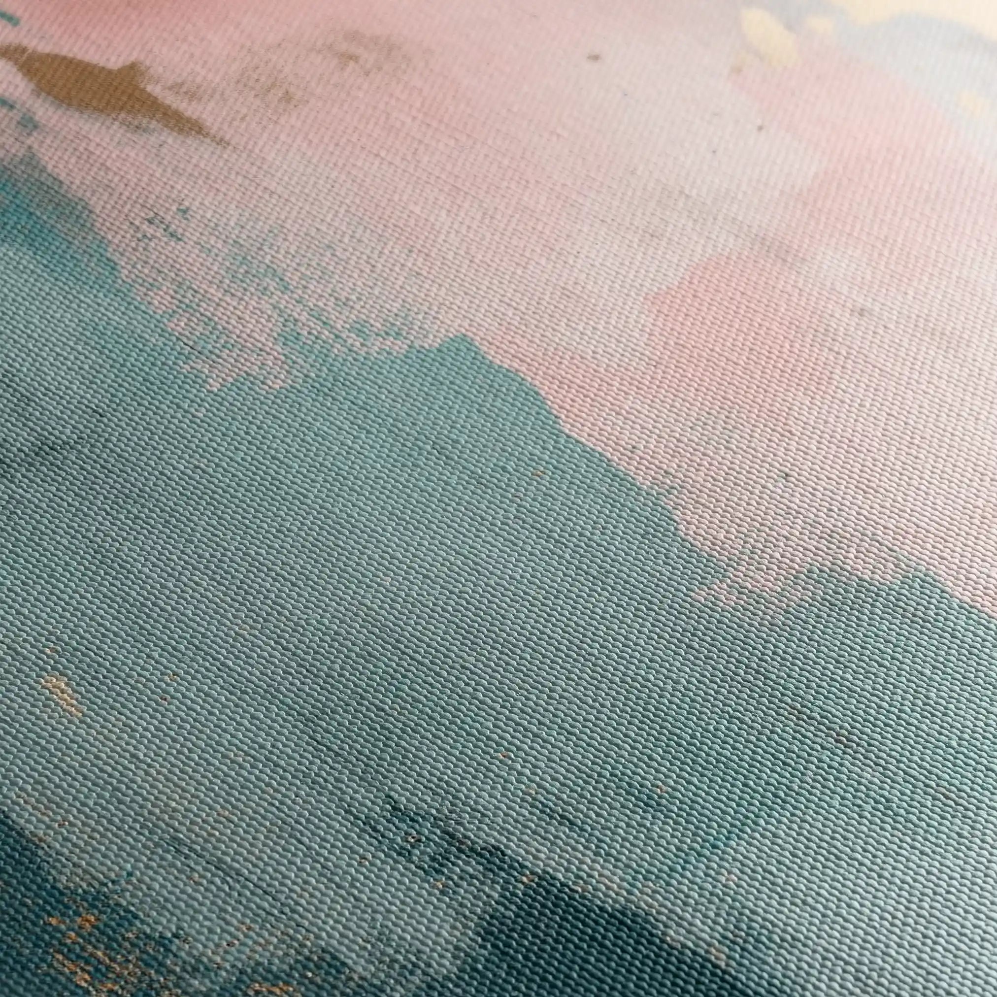 Abstract 321 Canvas Art 60 x 40 cm / Stretched on hidden frame